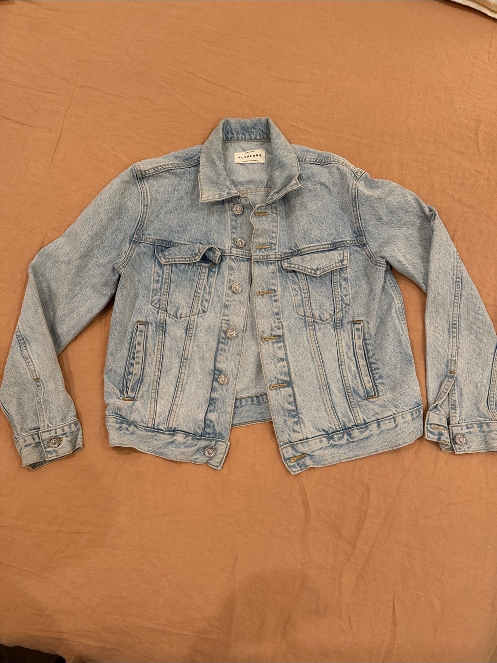 SLVRLAKE Light Blue Denim Jacket
